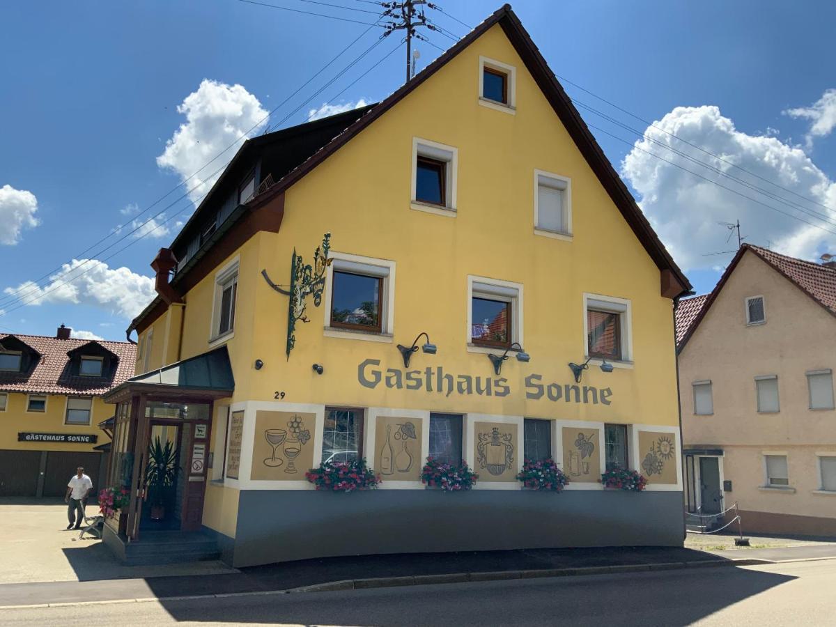 Gasthaus Sonne Hohenstadt  Luaran gambar